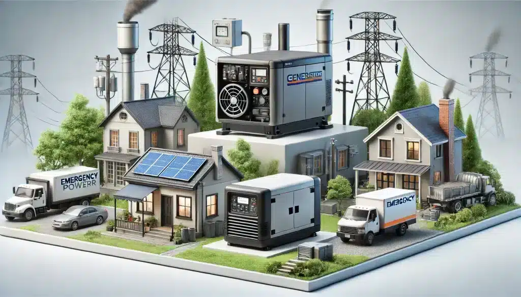 Generadores portátiles y permanentes listos para emergencias en hogar y negocio. Gas natural planta de emergencia energía mecánica empresas organizaciones uso operación demanda vez aliado calidad función| JLE Energy