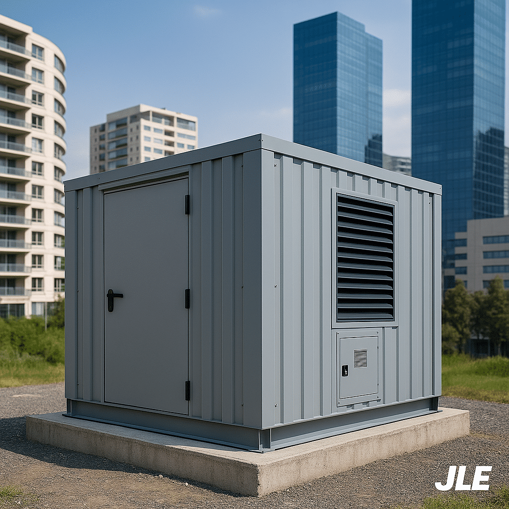 Caseta acústica instalada para planta de luz en Interlomas, Huixquilucan, Estado de México | JLE