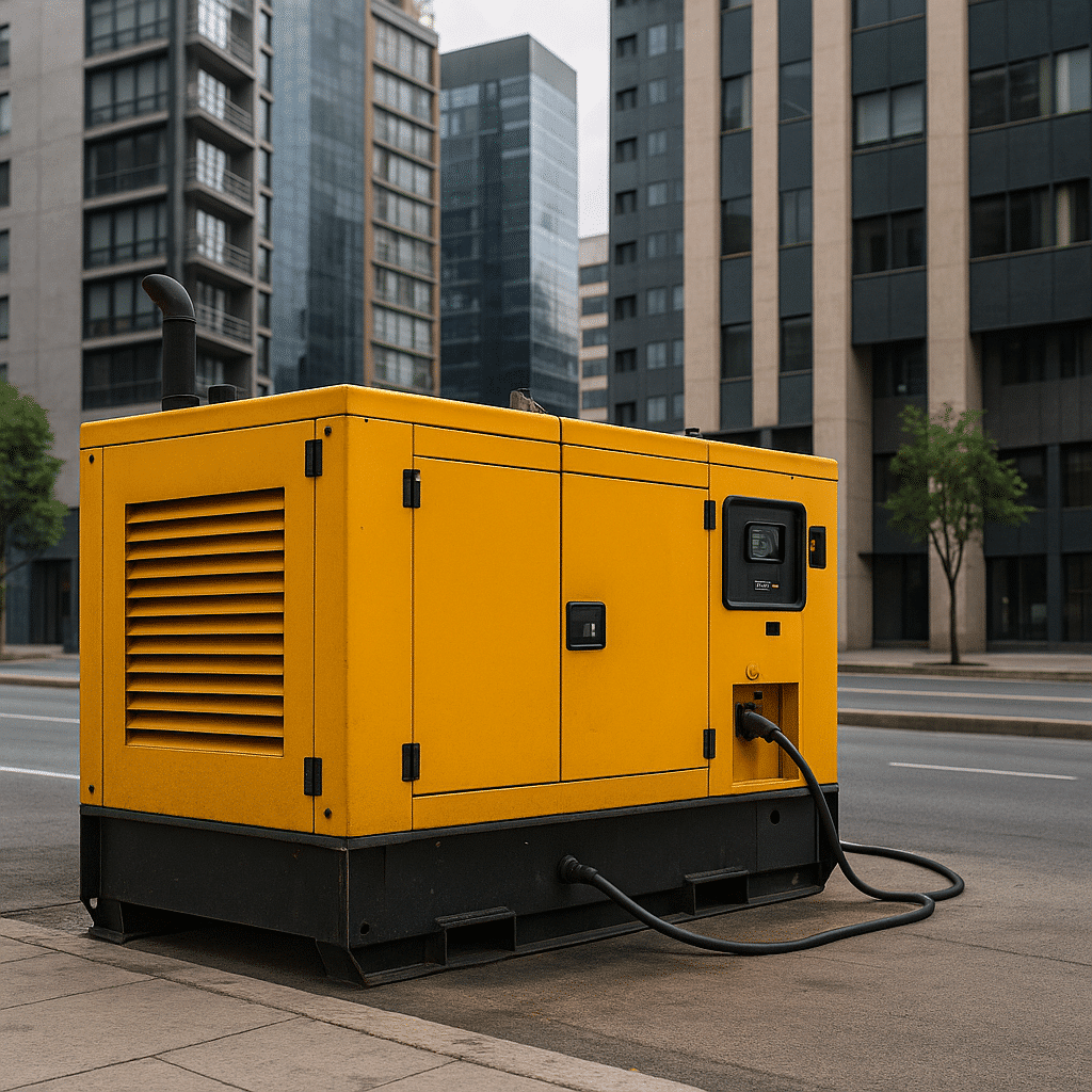 Generador eléctrico en renta operando en Benito Juárez, | Ciudad de México JLE