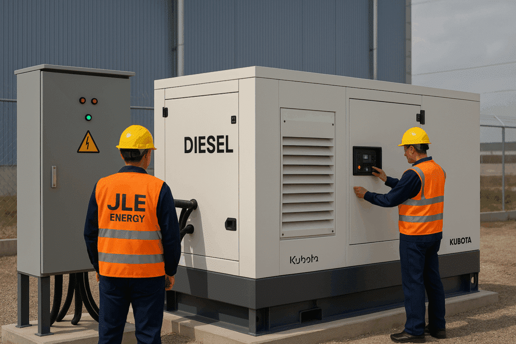 Planta de emergencia diésel en Cuautitlán | JLE