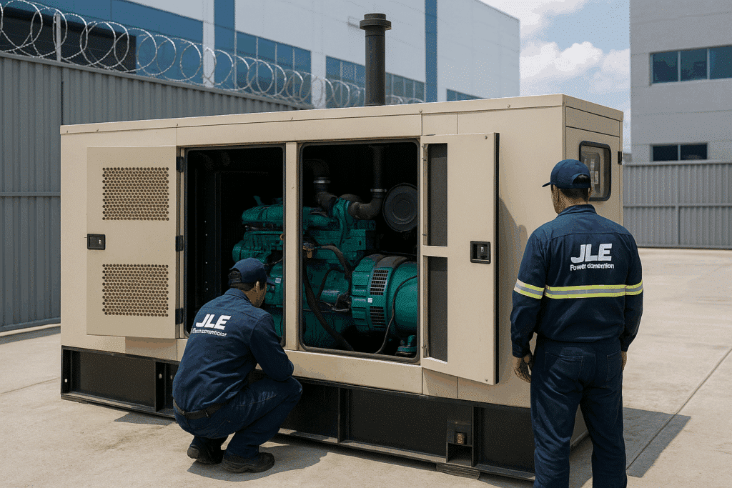 Planta de emergencia diésel industrial en Cuautitlán Izcalli | JLE