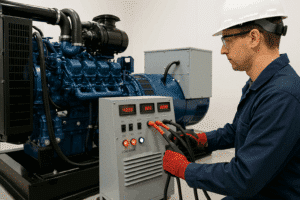 Prueba de banco a generador industrial en Tlalpan, Ciudad de México | JLE
